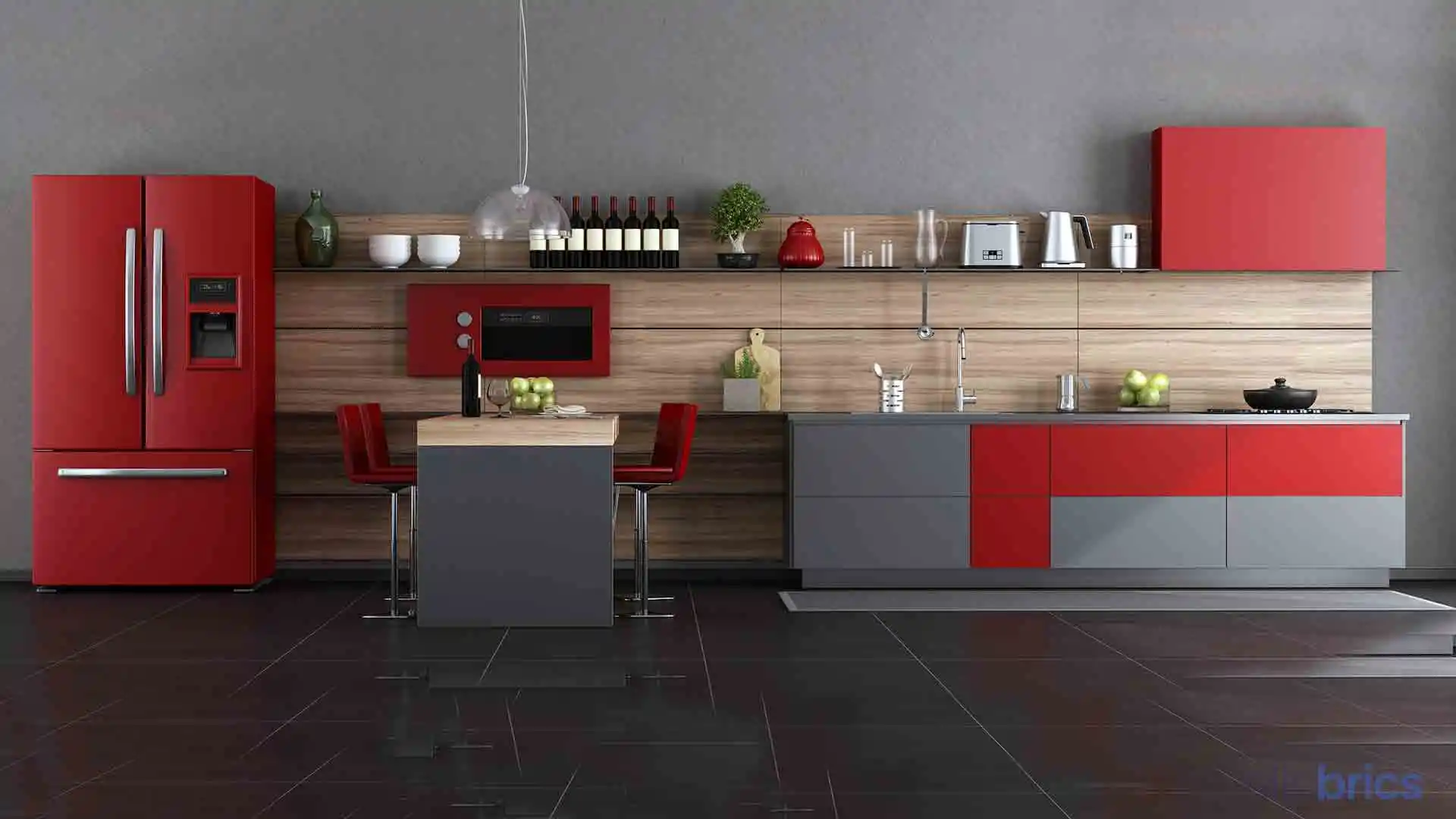 kitchen sunmica colour